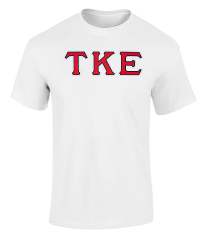 Tau Kappa Epsilon Twill Letter Tee