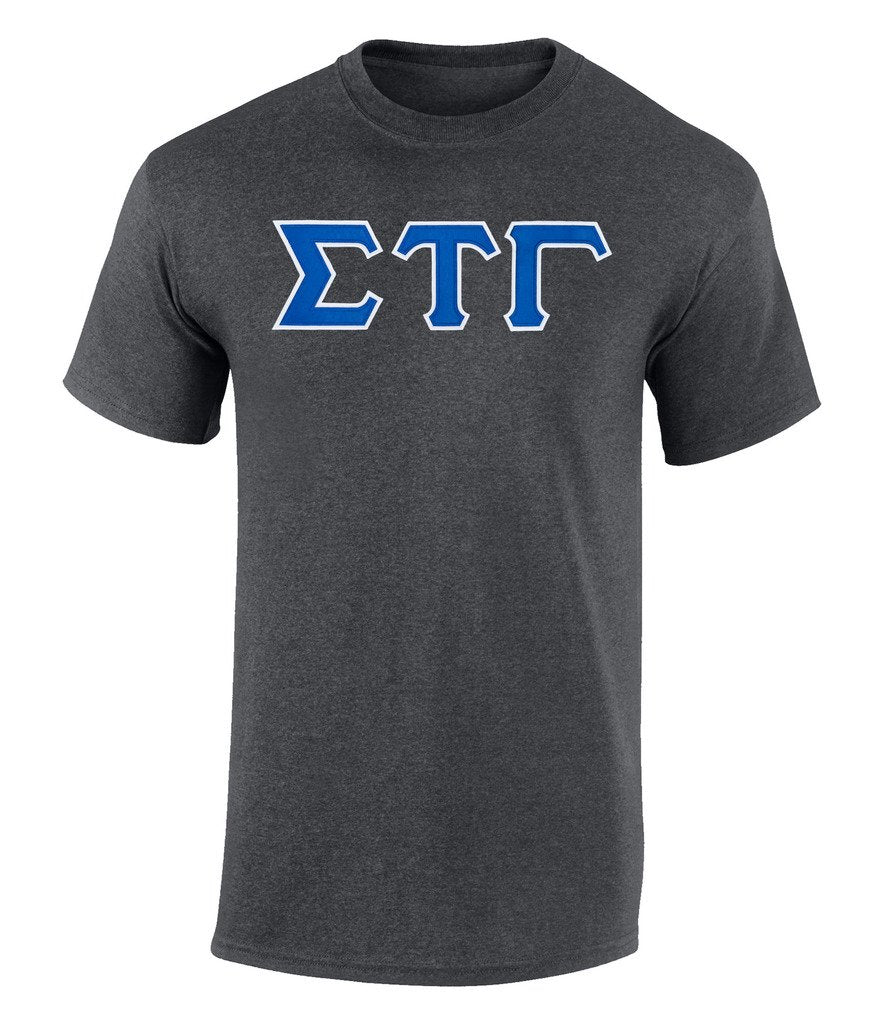 Sigma Tau Gamma Twill Letter Tee