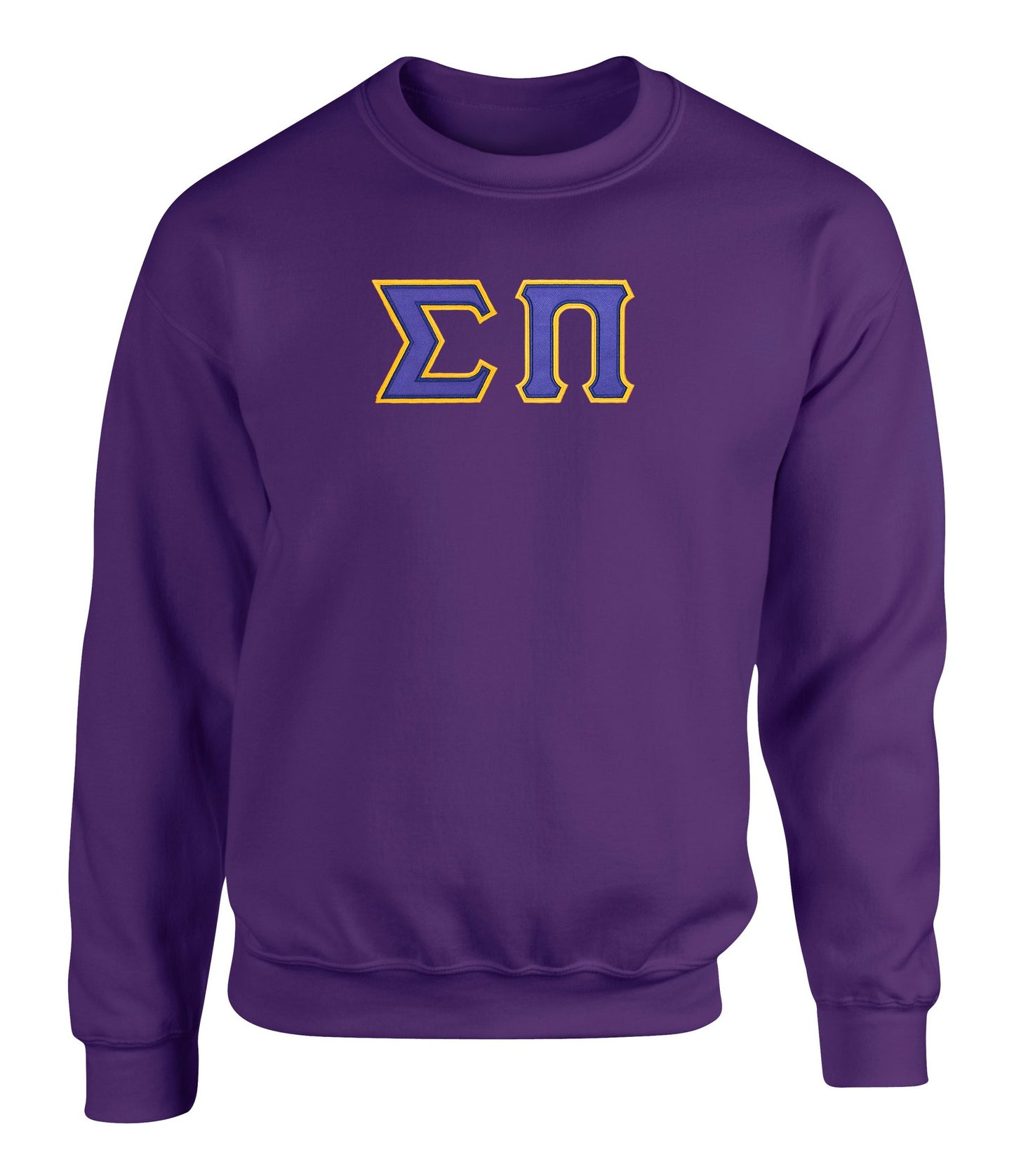 Sigma Pi Twill Letter Crewneck Sweatshirt