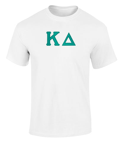 Kappa Delta Twill Letter T Shirt