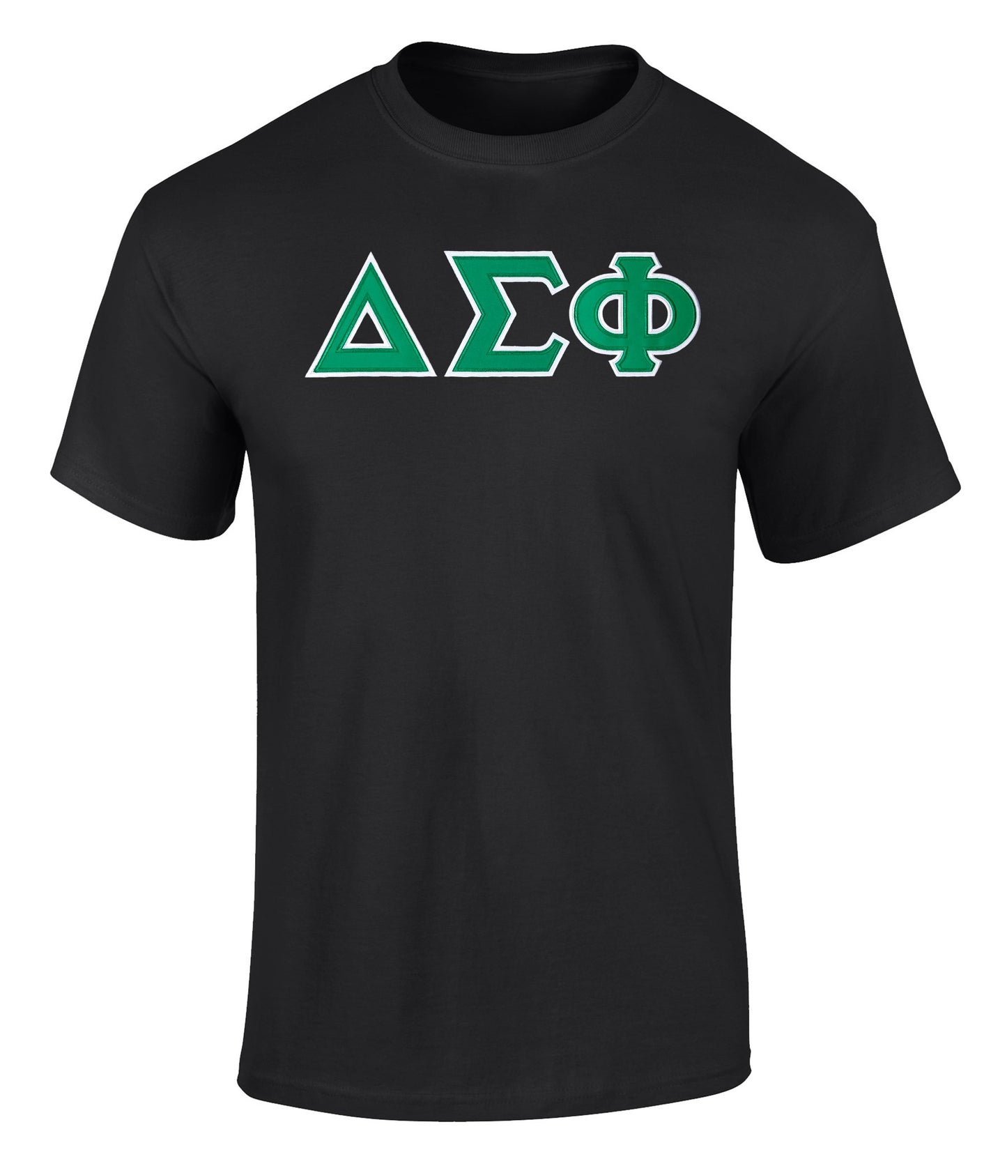 Delta Sigma Phi Twill Letter Tee