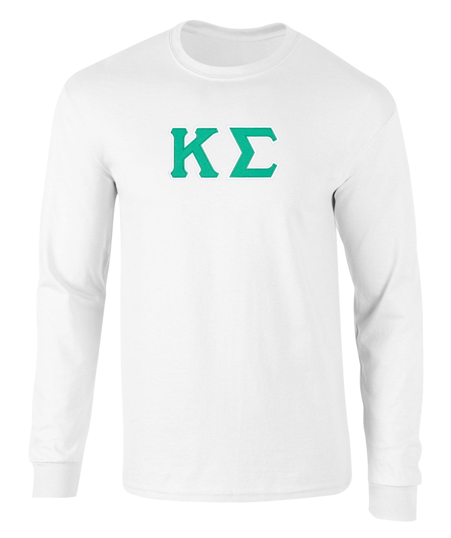 Kappa Sigma Twill Letter Long Sleeve Tee