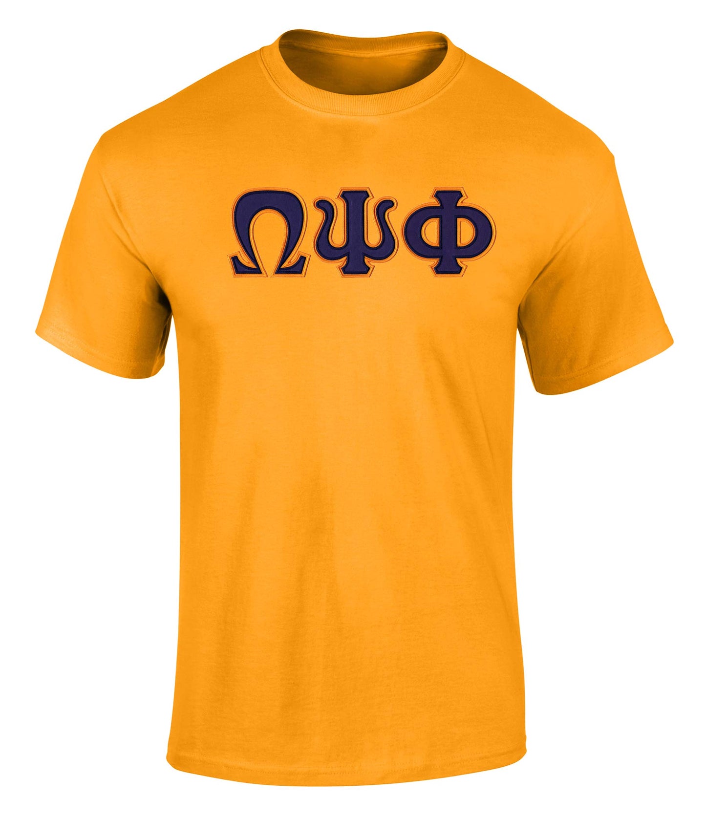 Omega Psi Phi Embroidered Twill T Shirt