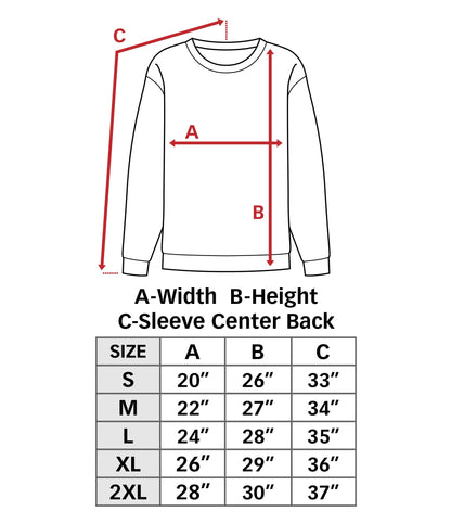 Kappa Alpha Psi Twill Letter Crewneck Sweatshirt