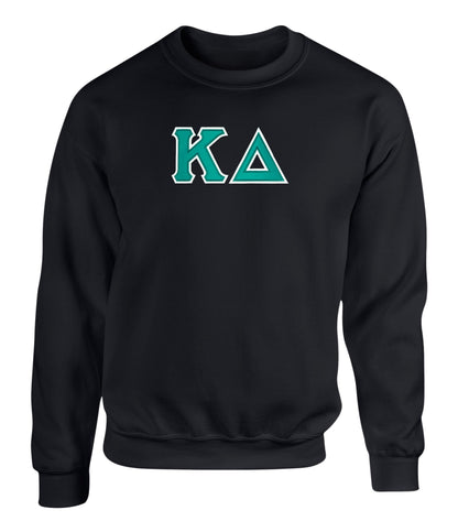 Kappa Delta Twill Letter Crewneck Sweatshirt