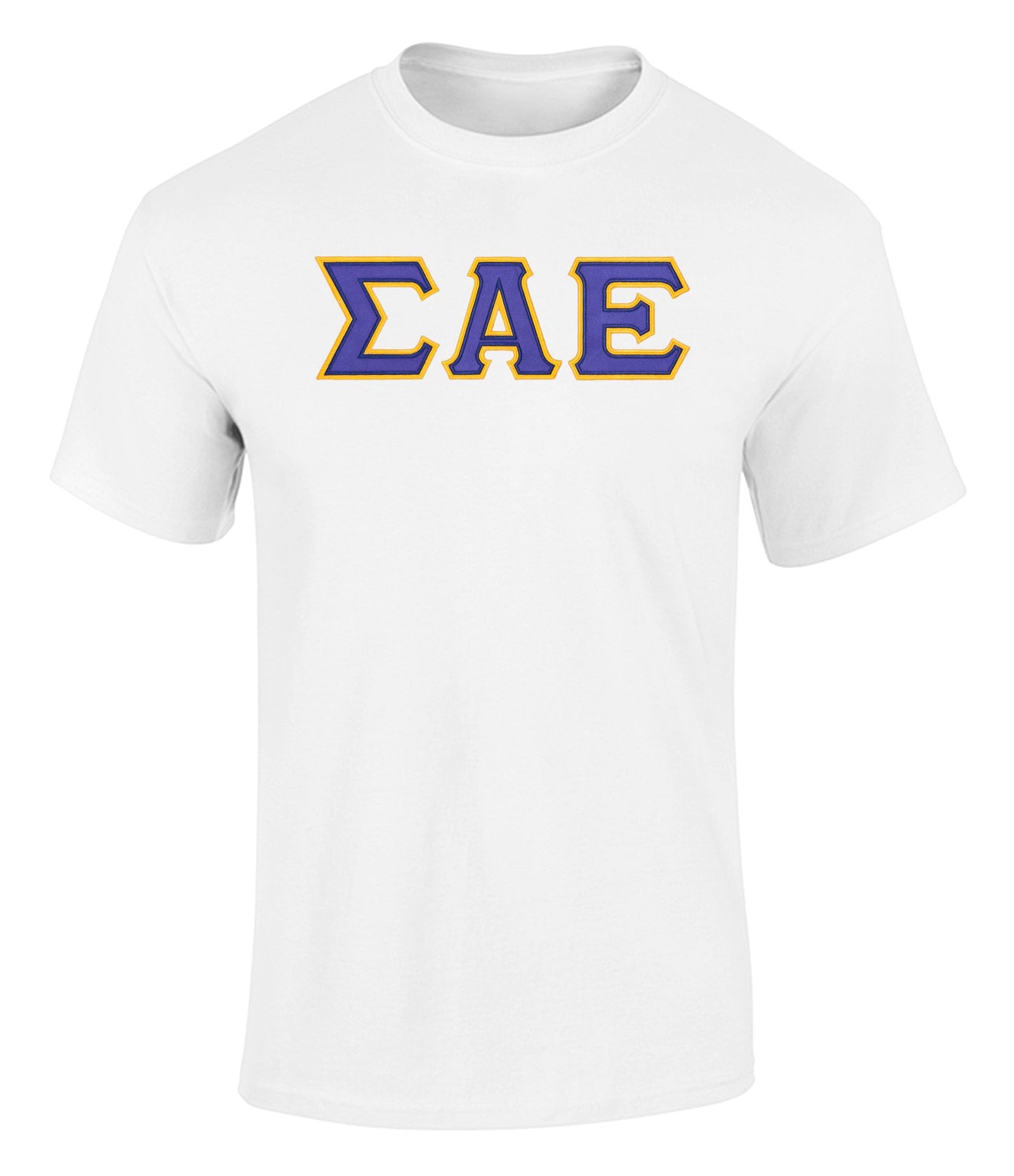 Sigma Alpha Epsilon Twill Letter Tee