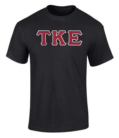 Tau Kappa Epsilon Twill Letter Tee