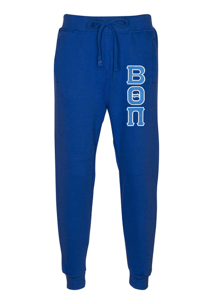 Beta Theta Pi Embroidered Twill Letter Joggers