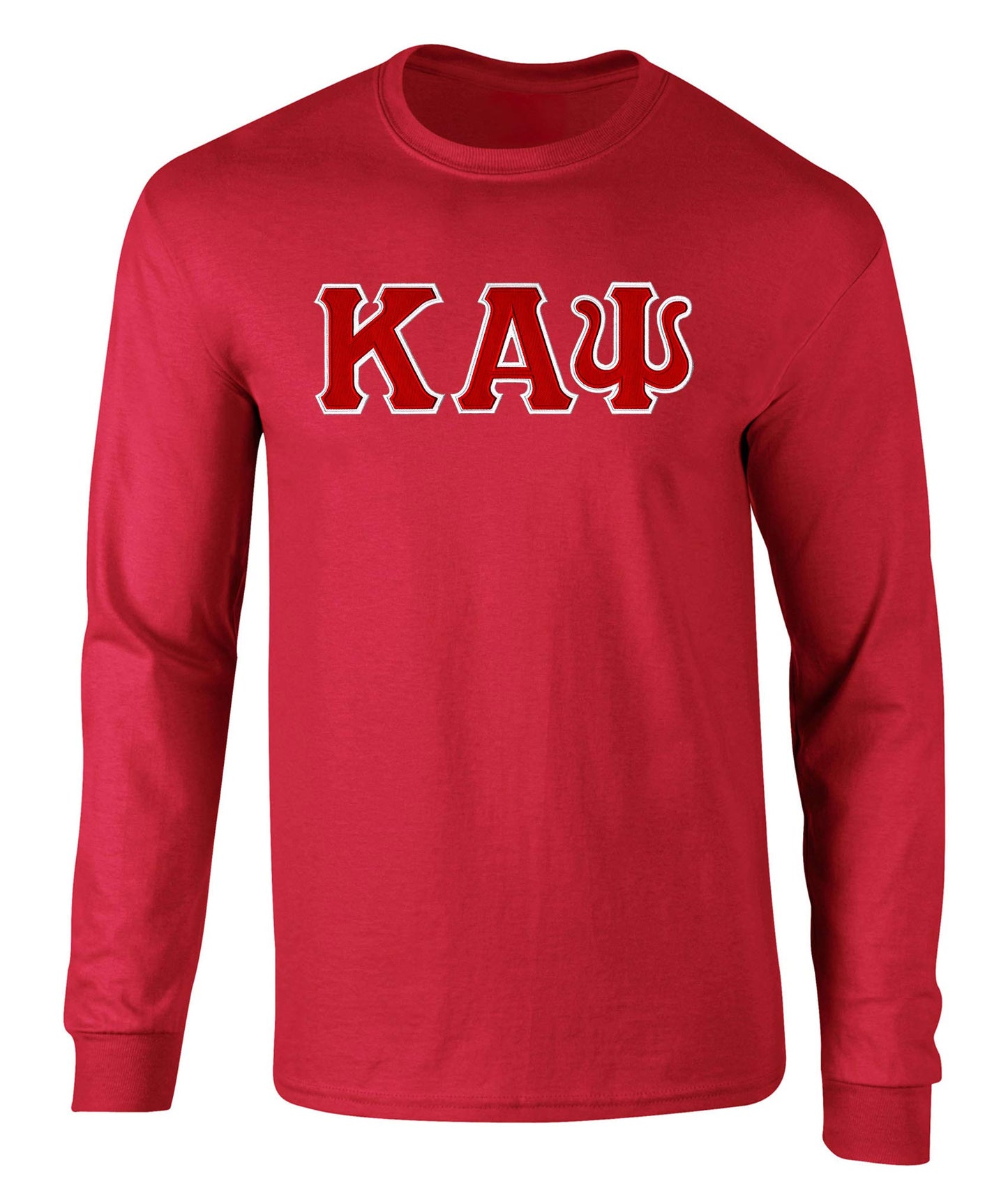 Kappa Alpha Psi Twill Letter Long Sleeve Tee