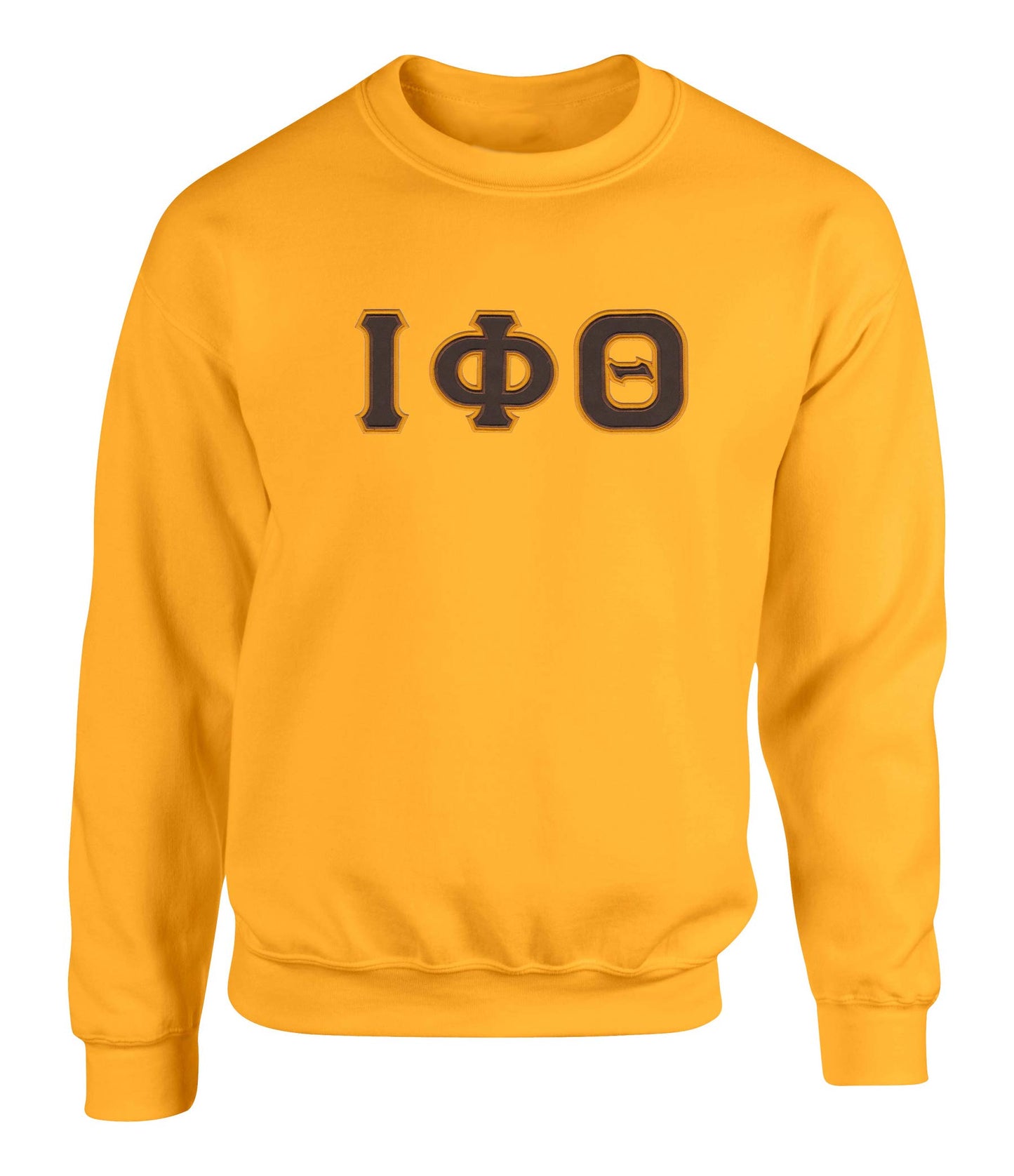 Iota Phi Theta Twill Letter Crewneck Sweatshirt