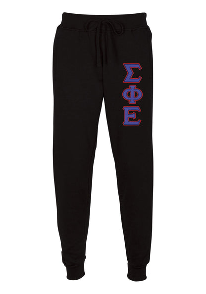 Sigma Phi Epsilon Embroidered Twill Letter Joggers