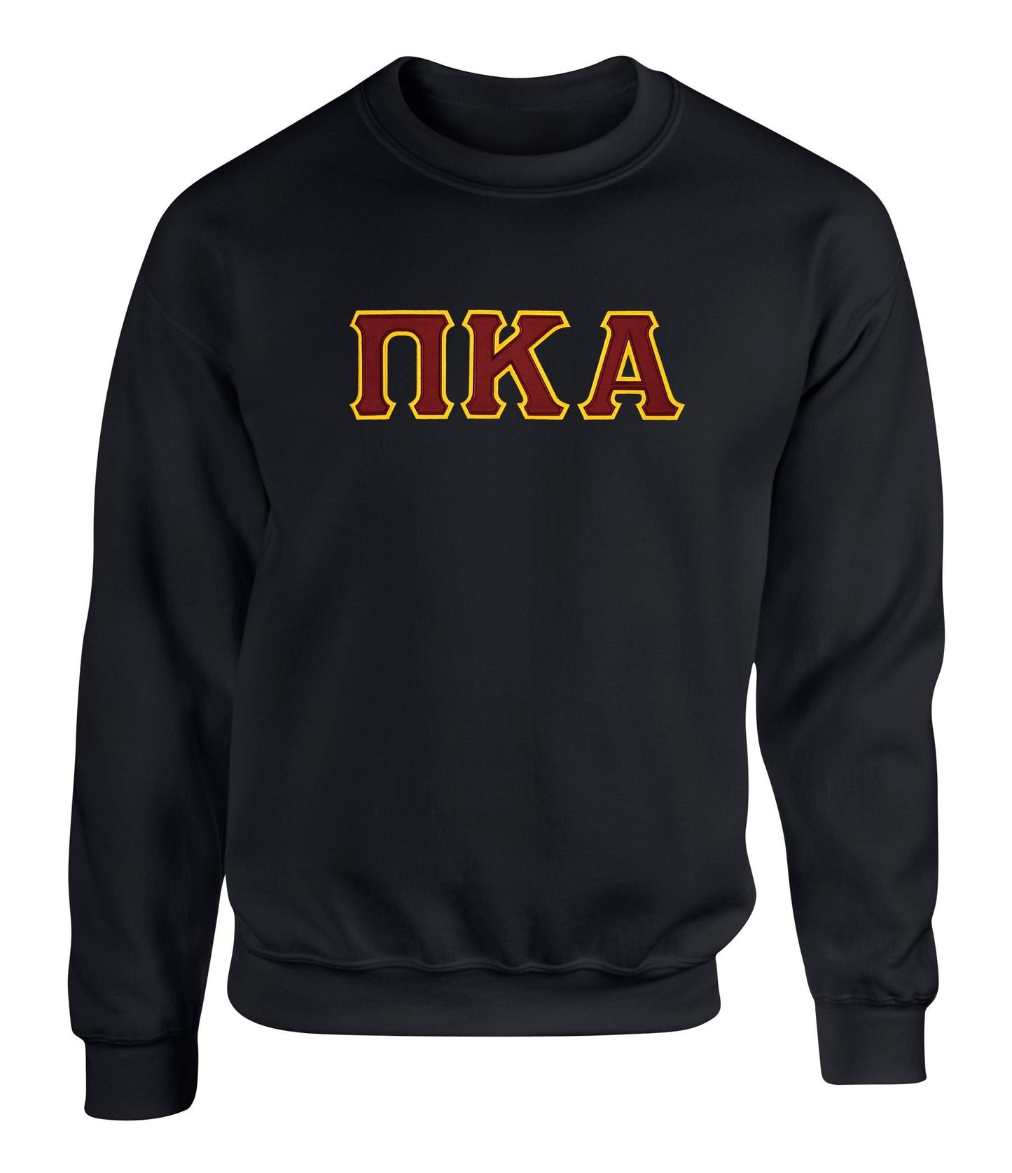 Pi Kappa Alpha Twill Letter Crewneck Sweatshirt