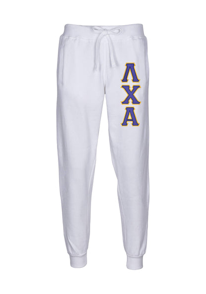 Lambda Chi Alpha Embroidered Twill Letter Joggers