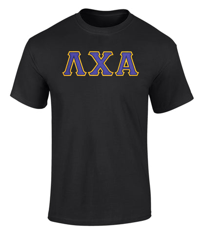 Lambda Chi Alpha Twill Letter Tee