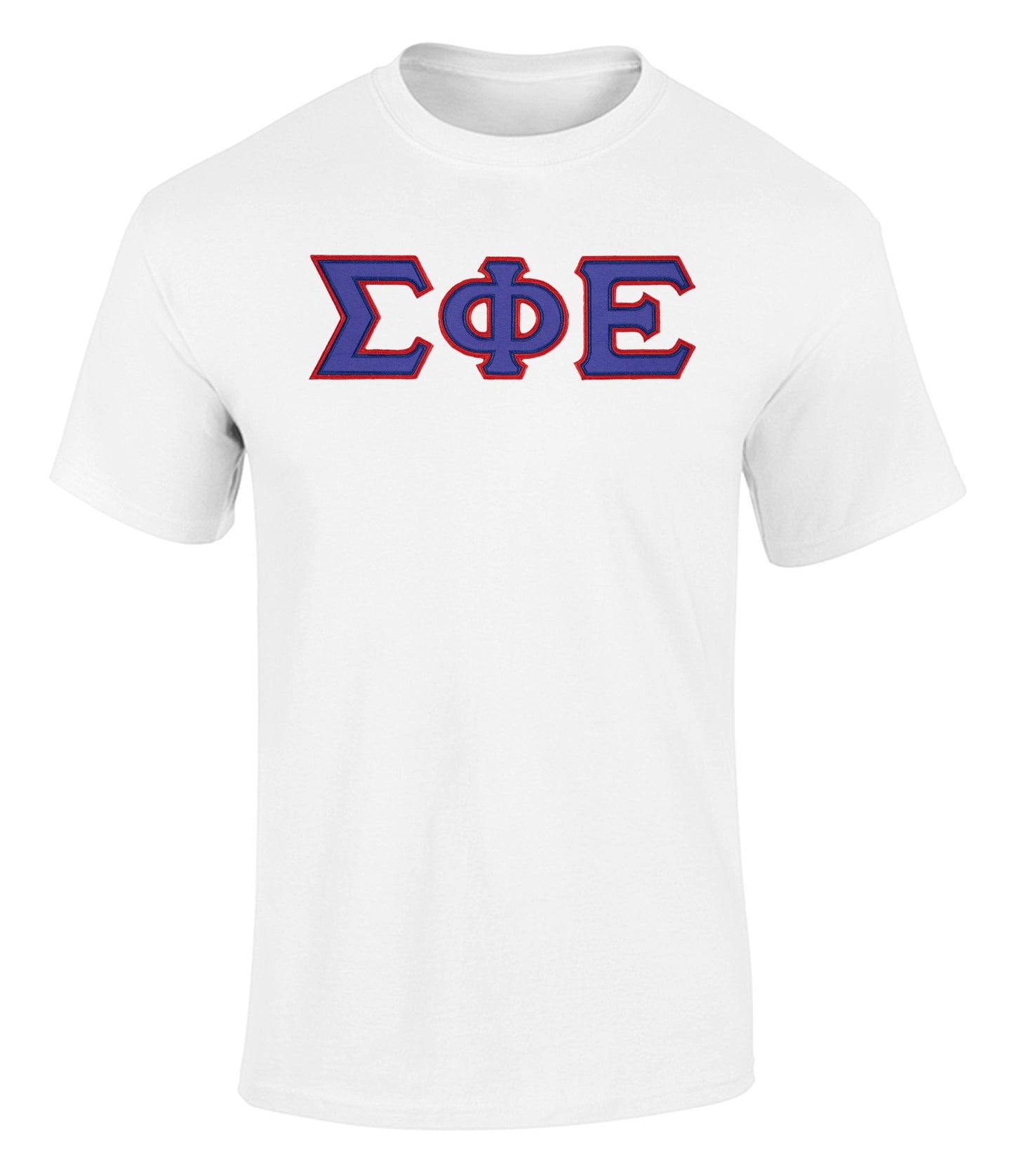 Sigma Phi Epsilon Twill Letter Tee