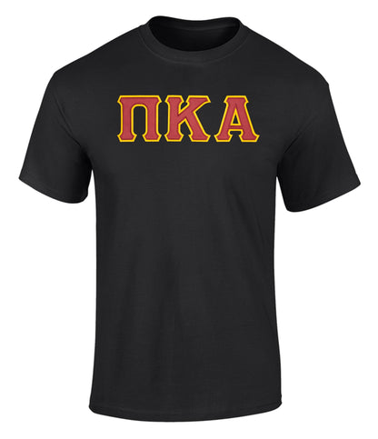 Pi Kappa Alpha Twill Letter Tee