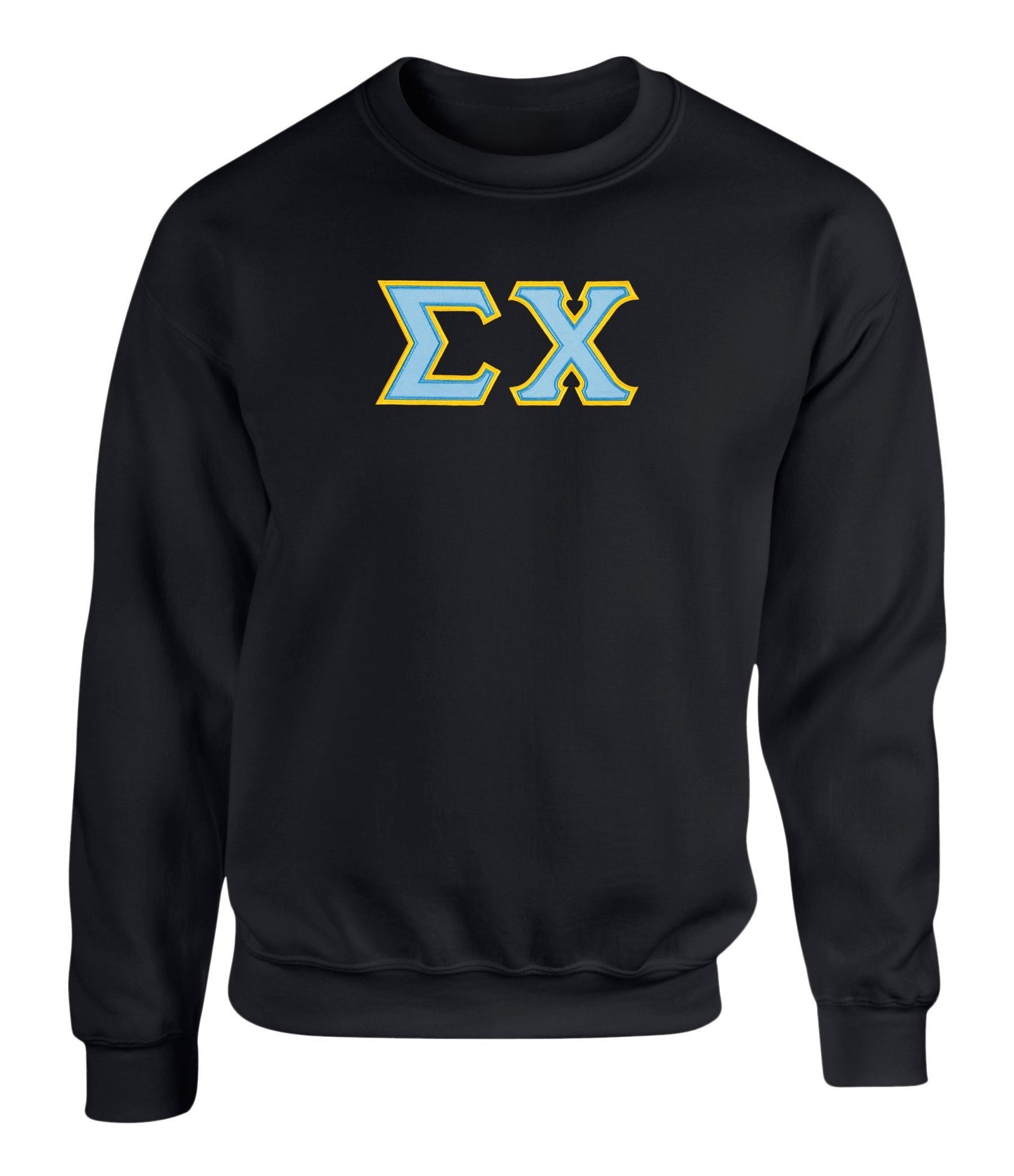 Sigma Chi Twill Letter Crewneck Sweatshirt