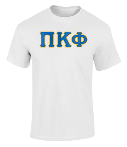 Pi Kappa Phi Twill Letter Tee