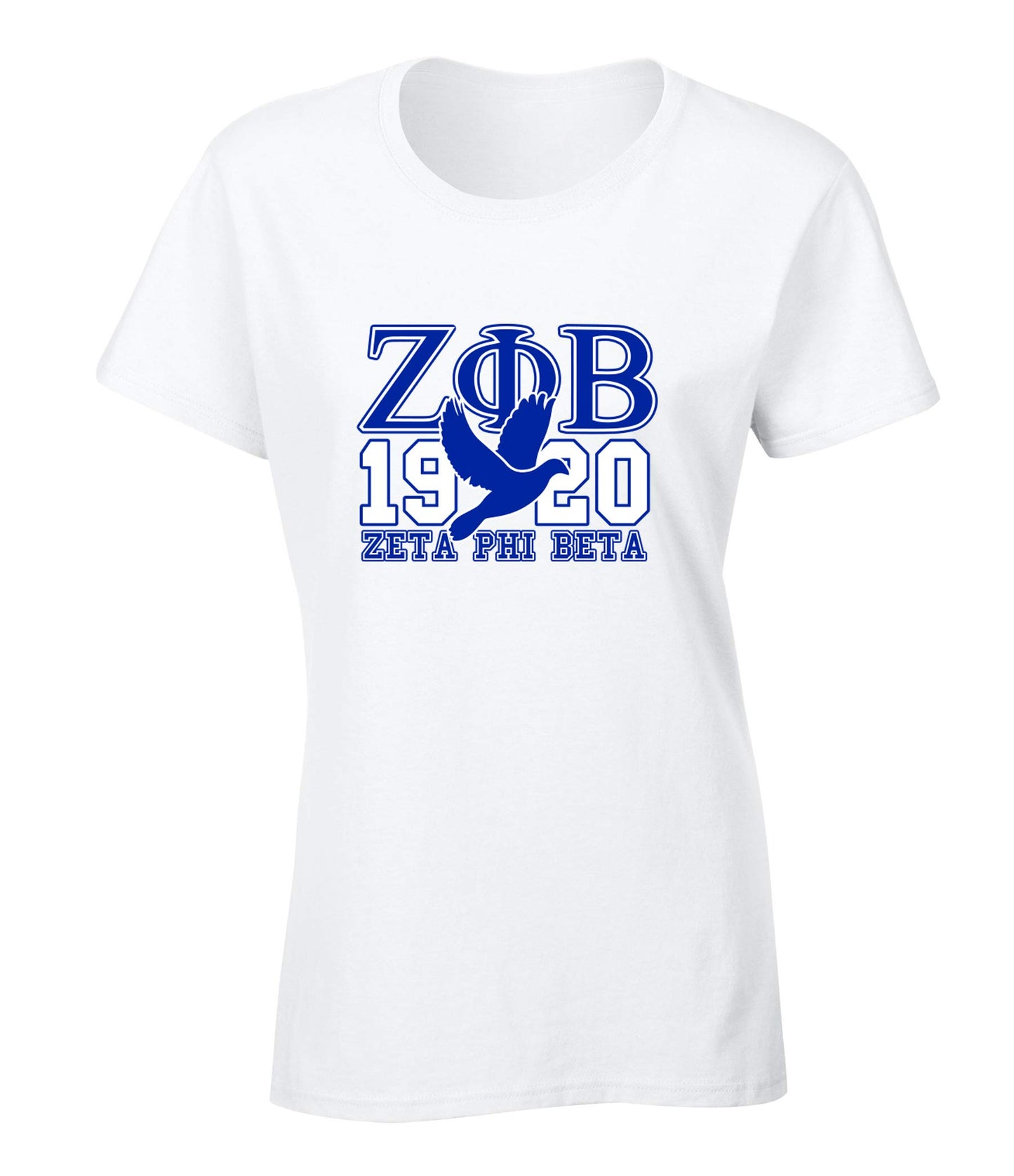 Zeta Phi Beta Sorority Collage Graphic T Shirt