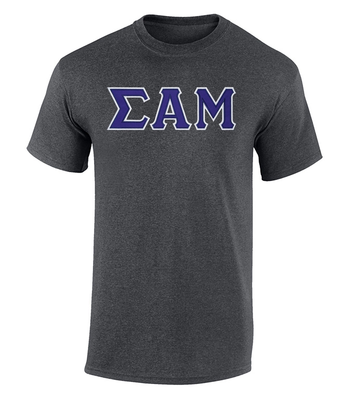 Sigma Alpha Mu Twill Letter Tee