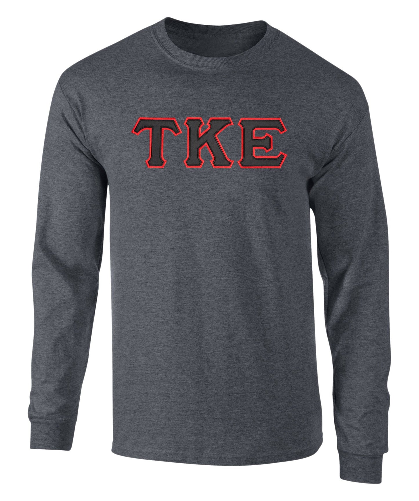 Tau Kappa Epsilon Twill Letter Long Sleeve Tee