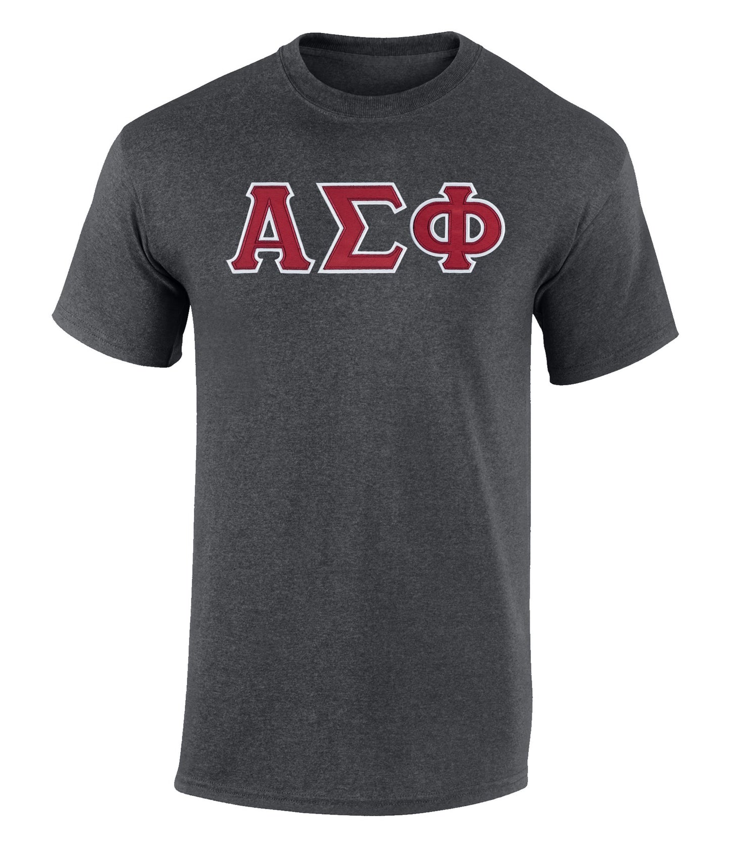 Alpha Sigma Phi Twill Letter Tee