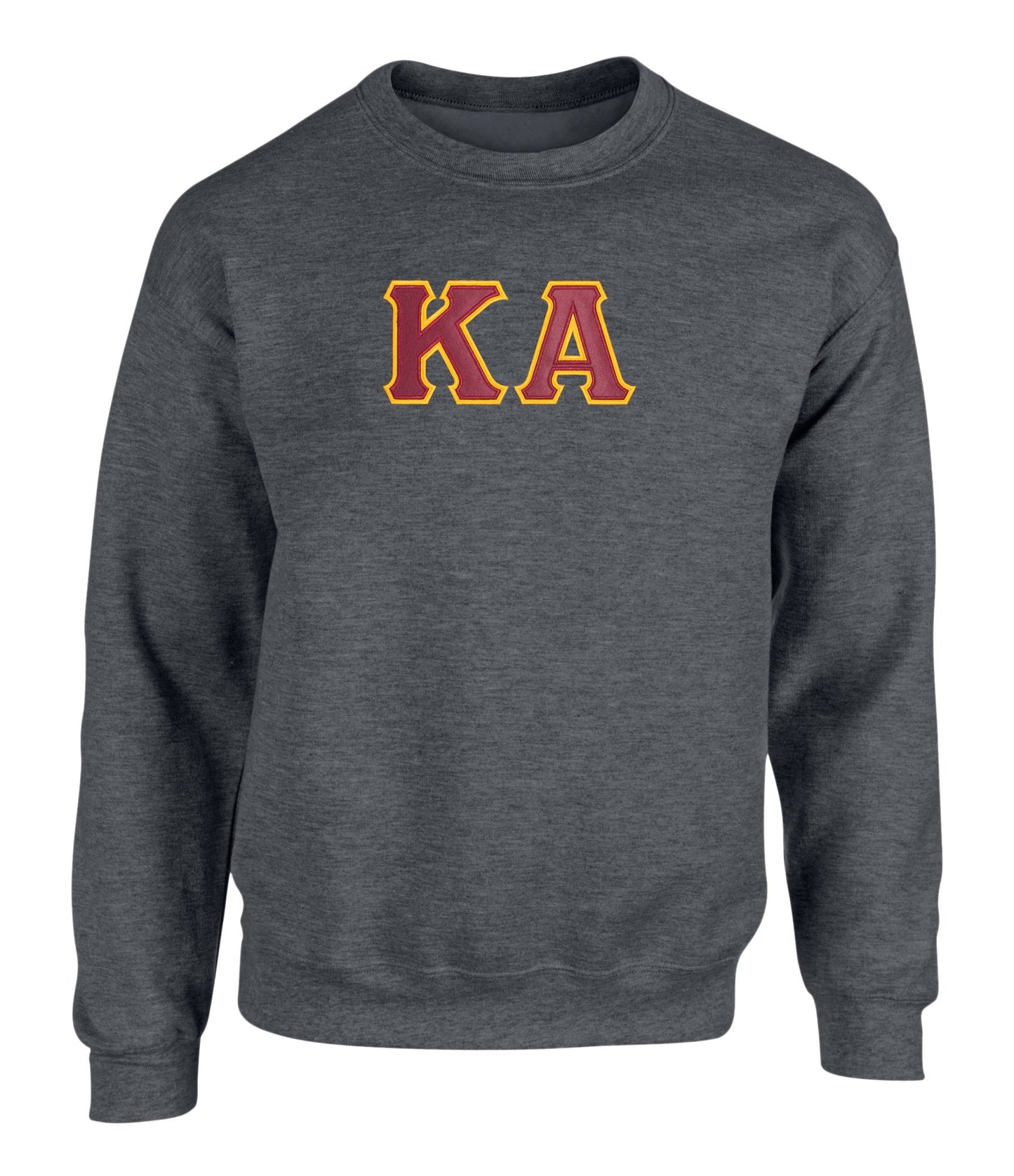 Kappa Alpha Twill Letter Crewneck Sweatshirt