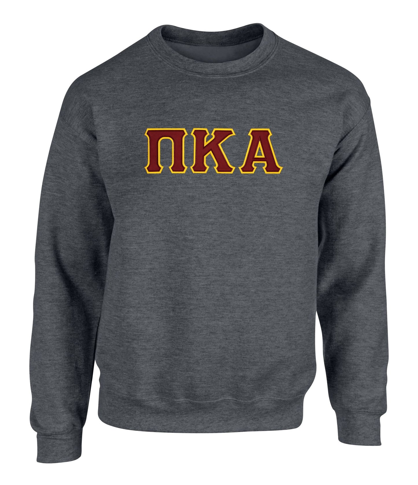 Pi Kappa Alpha Twill Letter Crewneck Sweatshirt