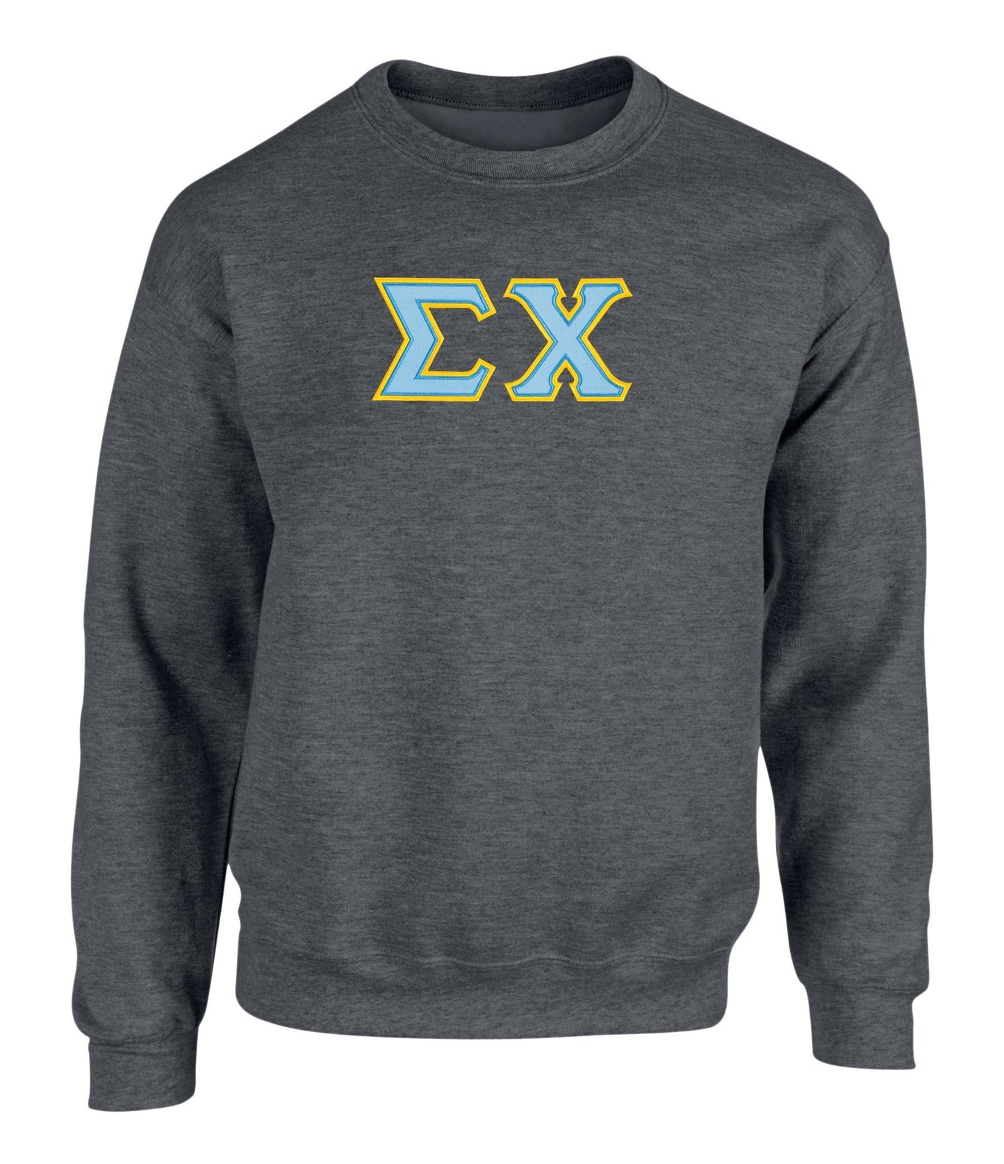 Sigma Chi Twill Letter Crewneck Sweatshirt