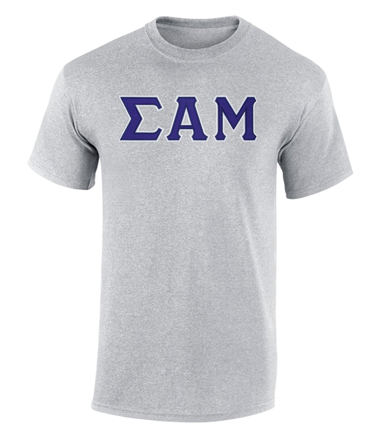 Sigma Alpha Mu Twill Letter Tee