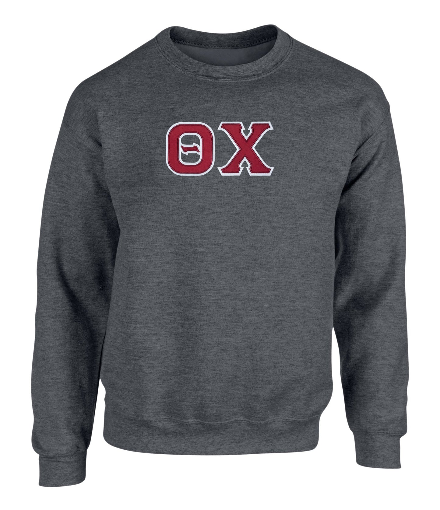 Theta Chi Twill Letter Crewneck Sweatshirt