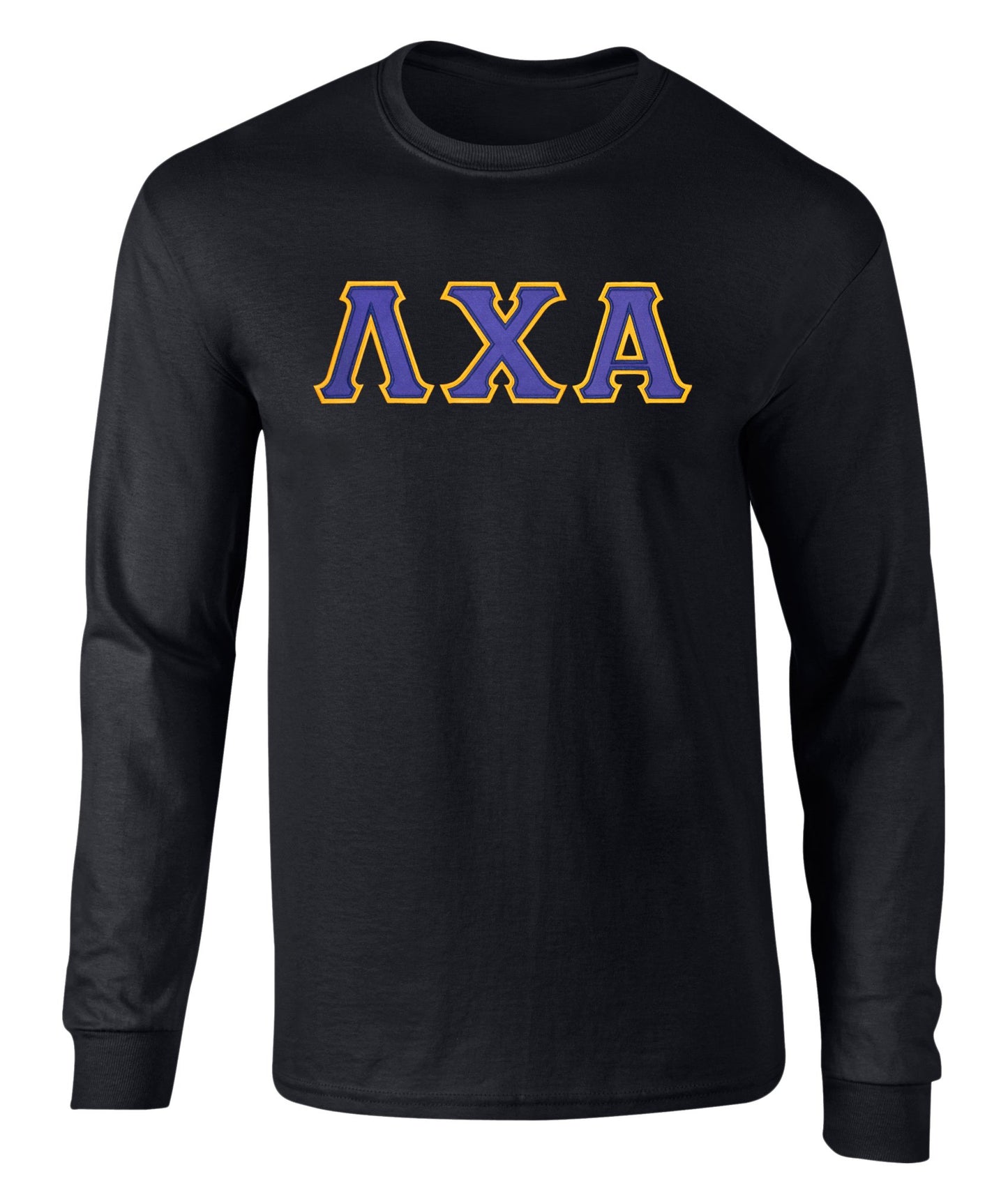 Lambda Chi Alpha Twill Letter Long Sleeve Tee