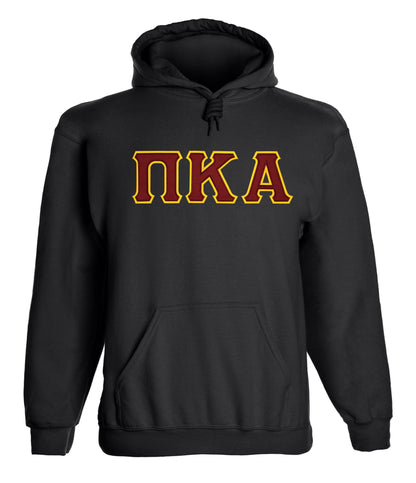 Pi Kappa Alpha Twill Letter Hoody