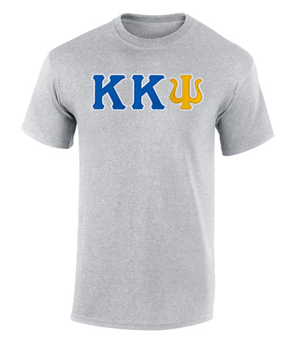 Kappa Kappa Psi Twill Letter Tee