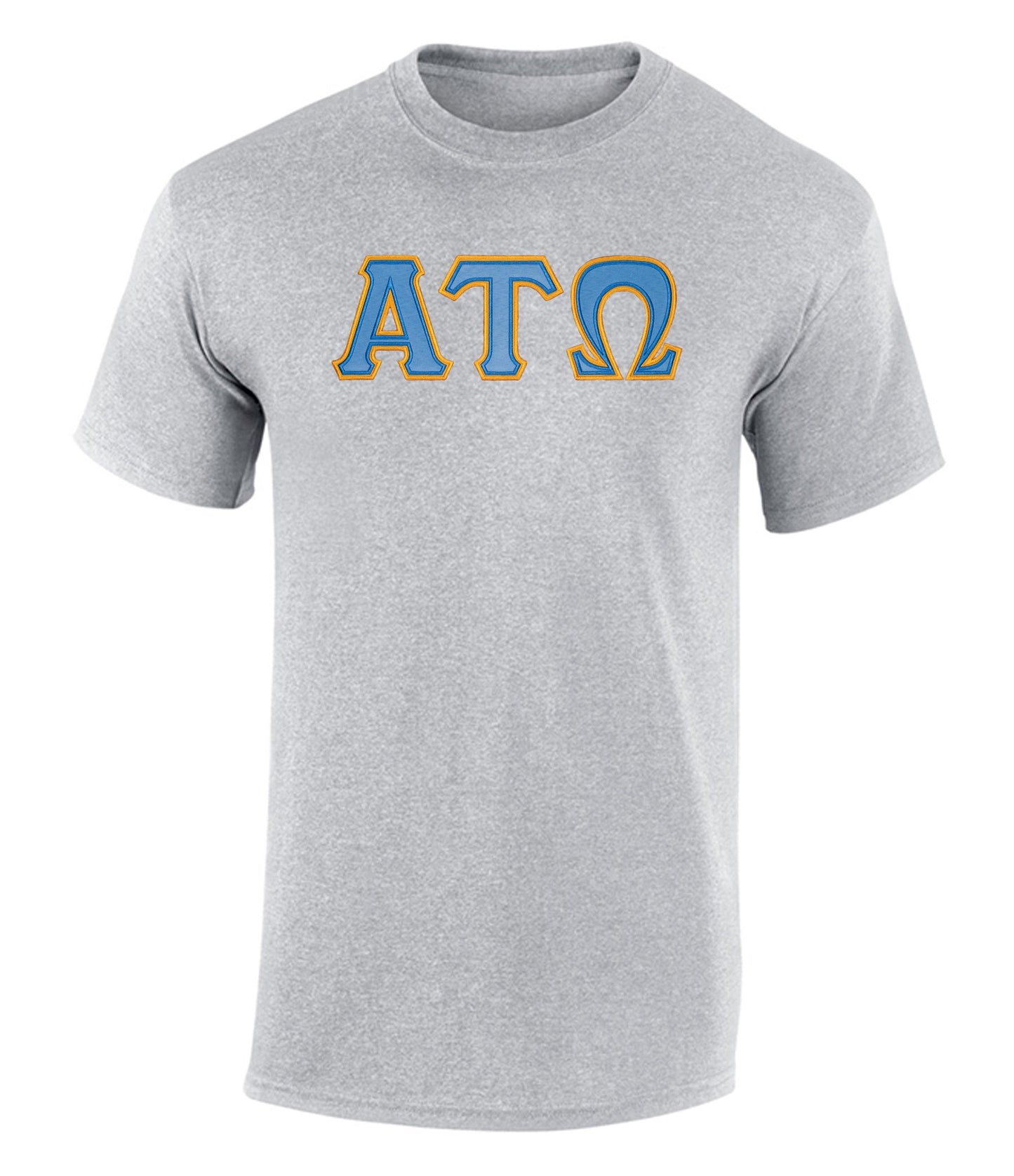 Alpha Tau Omega Twill Letter Tee