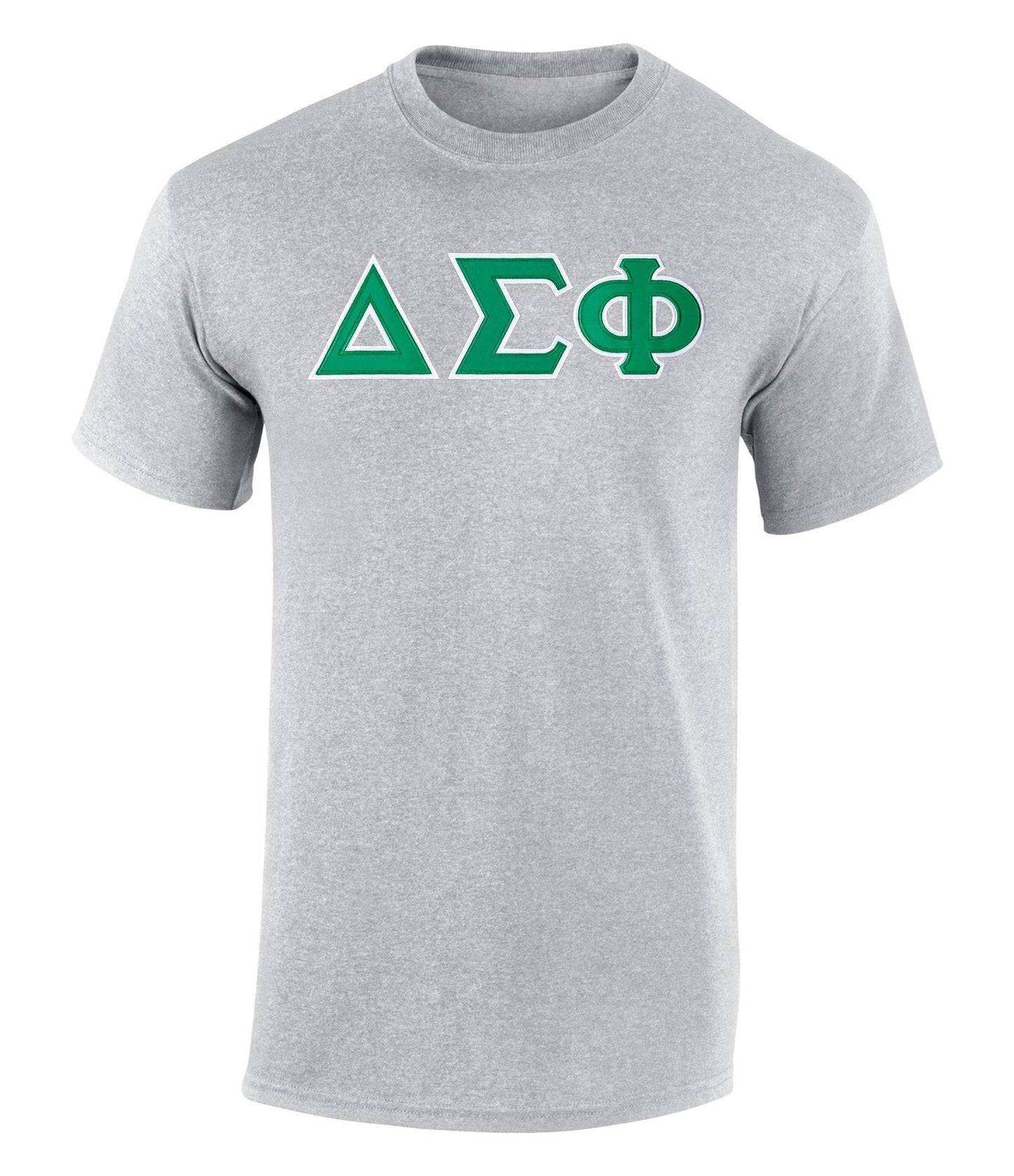 Delta Sigma Phi Twill Letter Tee