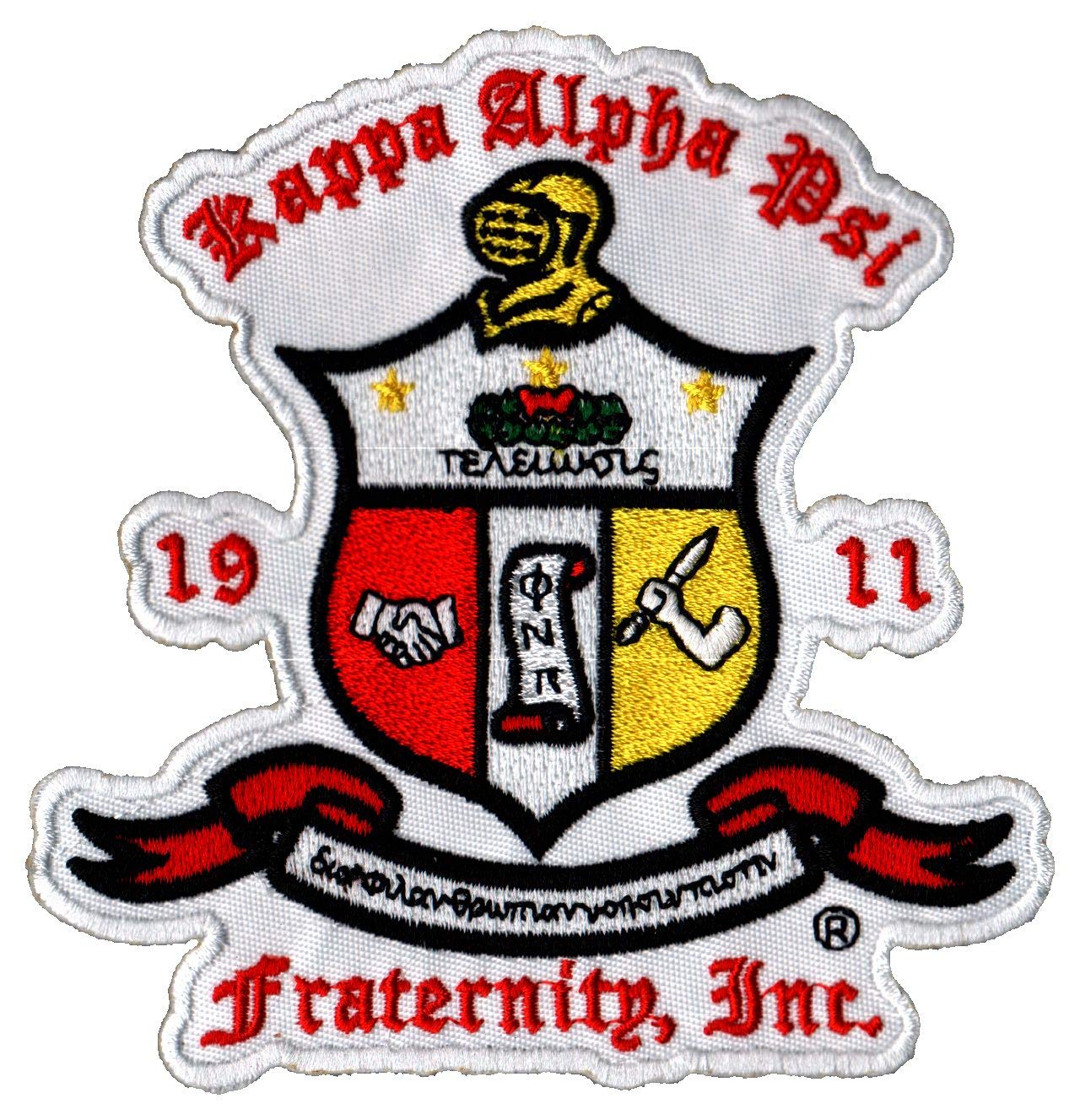 Kappa Alpha Psi 4 Inch Embroidered Patch