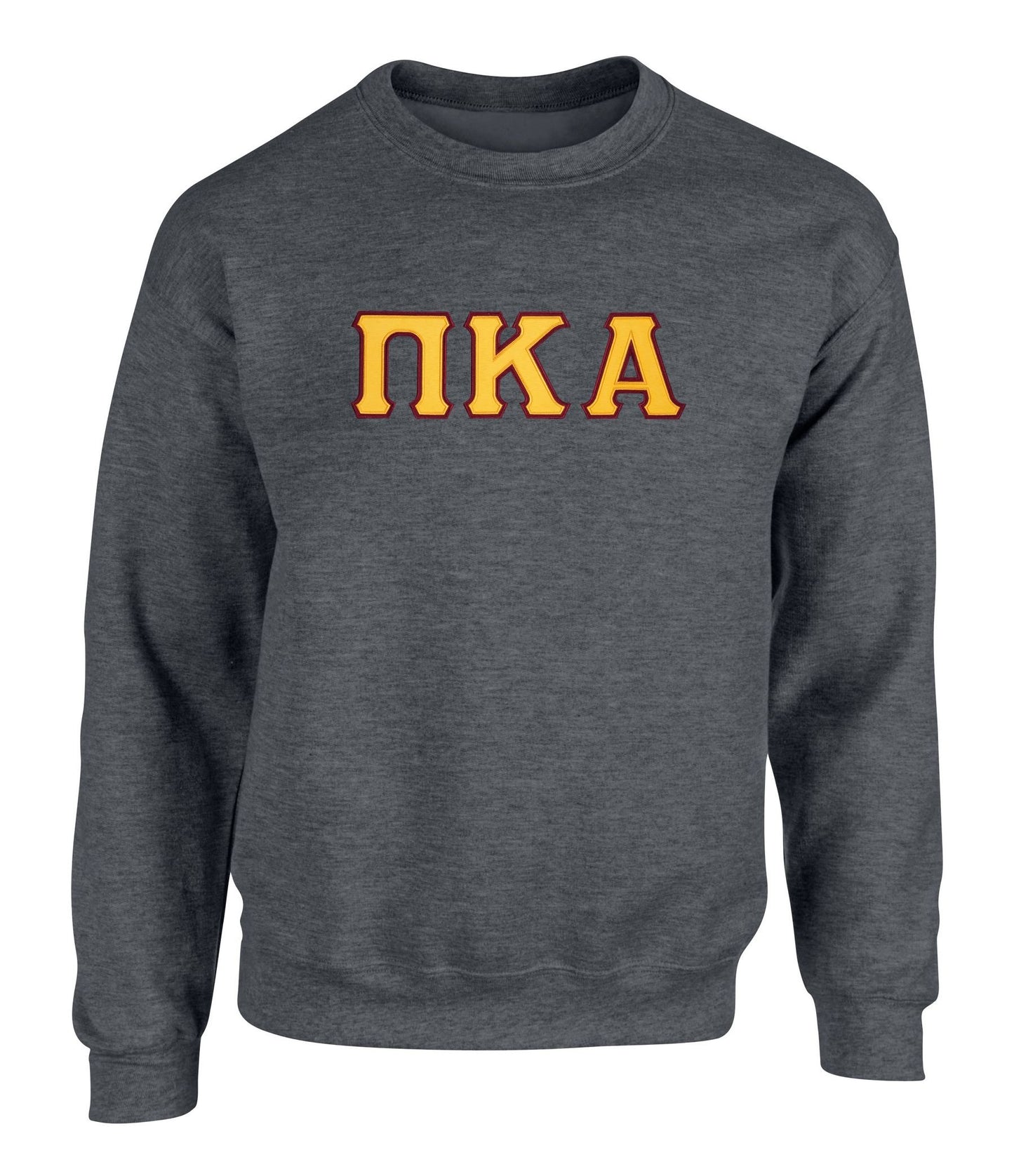 Pi Kappa Alpha Twill Letter Crewneck Sweatshirt