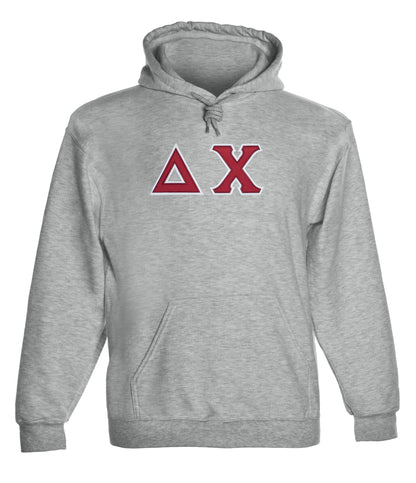 Delta Chi Twill Letter Hoody