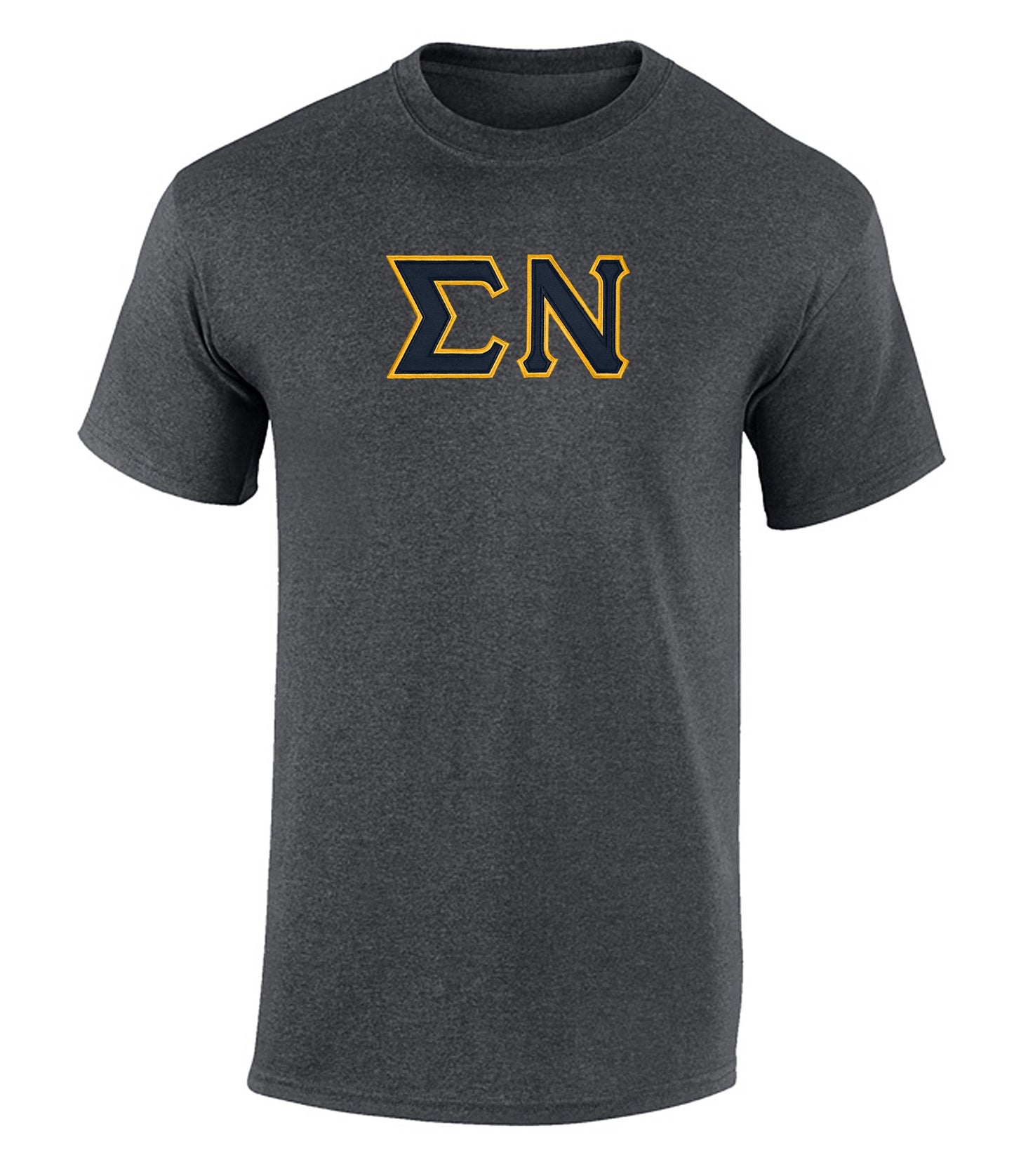 Sigma Nu Twill Letter Tee