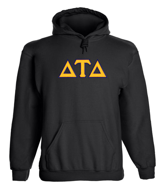 Delta Tau Delta Twill Letter Hoody