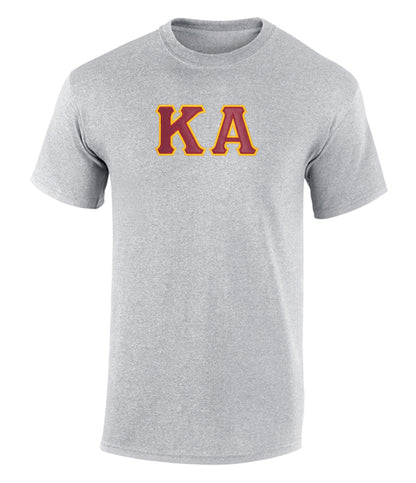 Kappa Alpha Twill Letter Tee