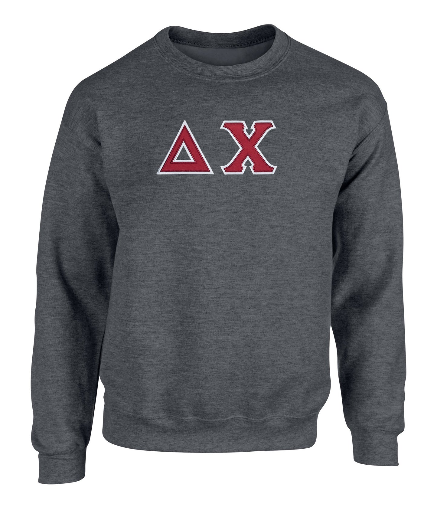 Delta Chi Twill Letter Crewneck Sweatshirt