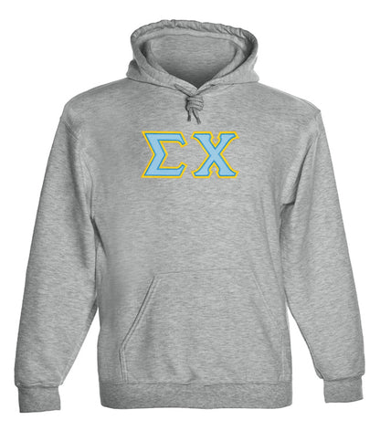 Sigma Chi Twill Letter Hoody