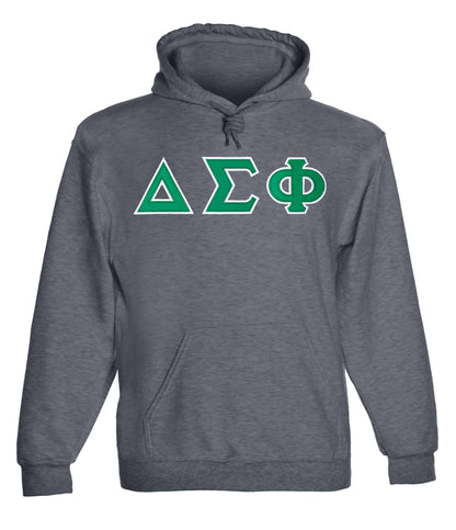 Delta Sigma Phi Twill Letter Hoody