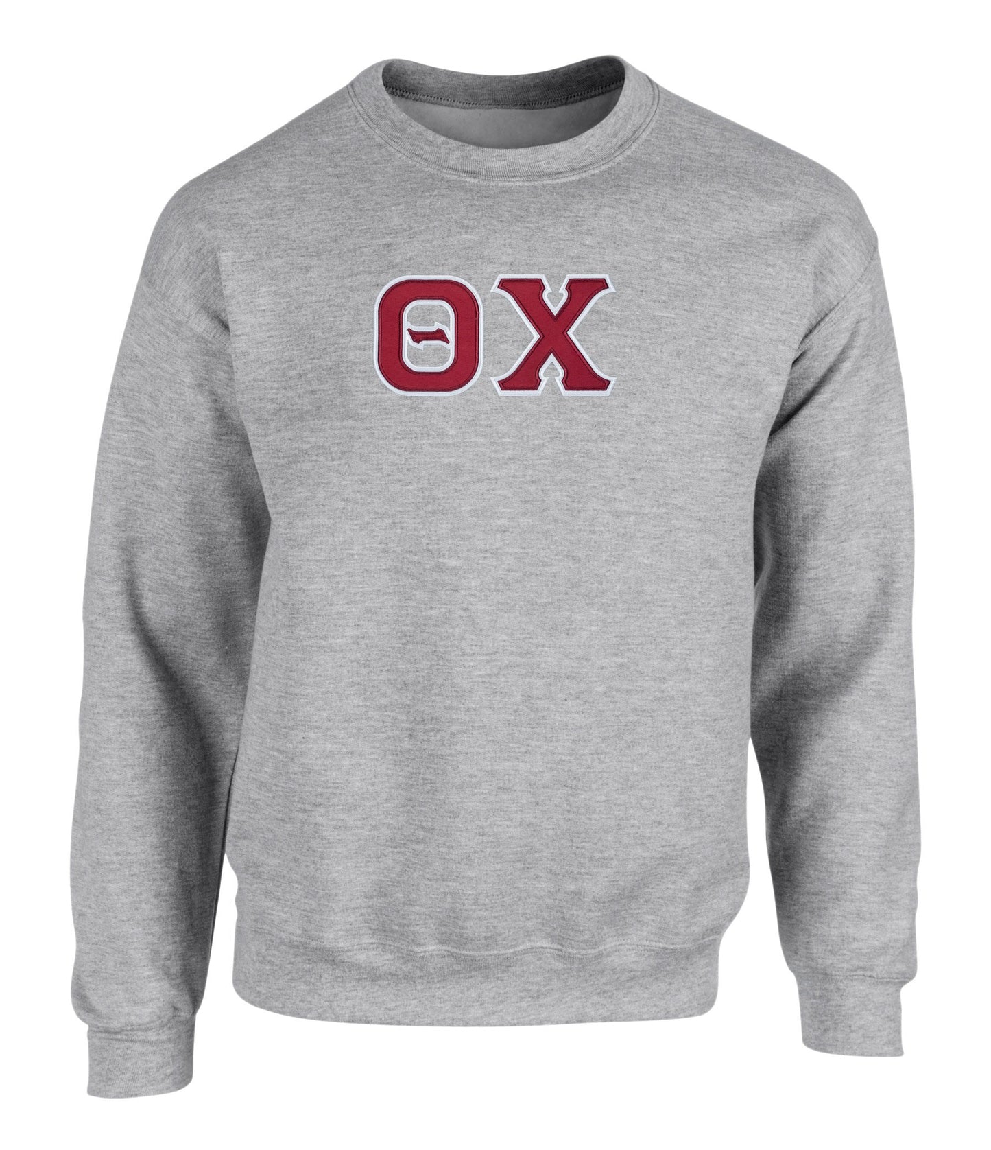 Theta Chi Twill Letter Crewneck Sweatshirt