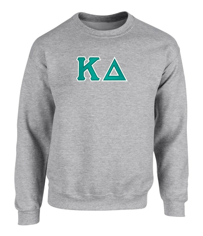 Kappa Delta Twill Letter Crewneck Sweatshirt