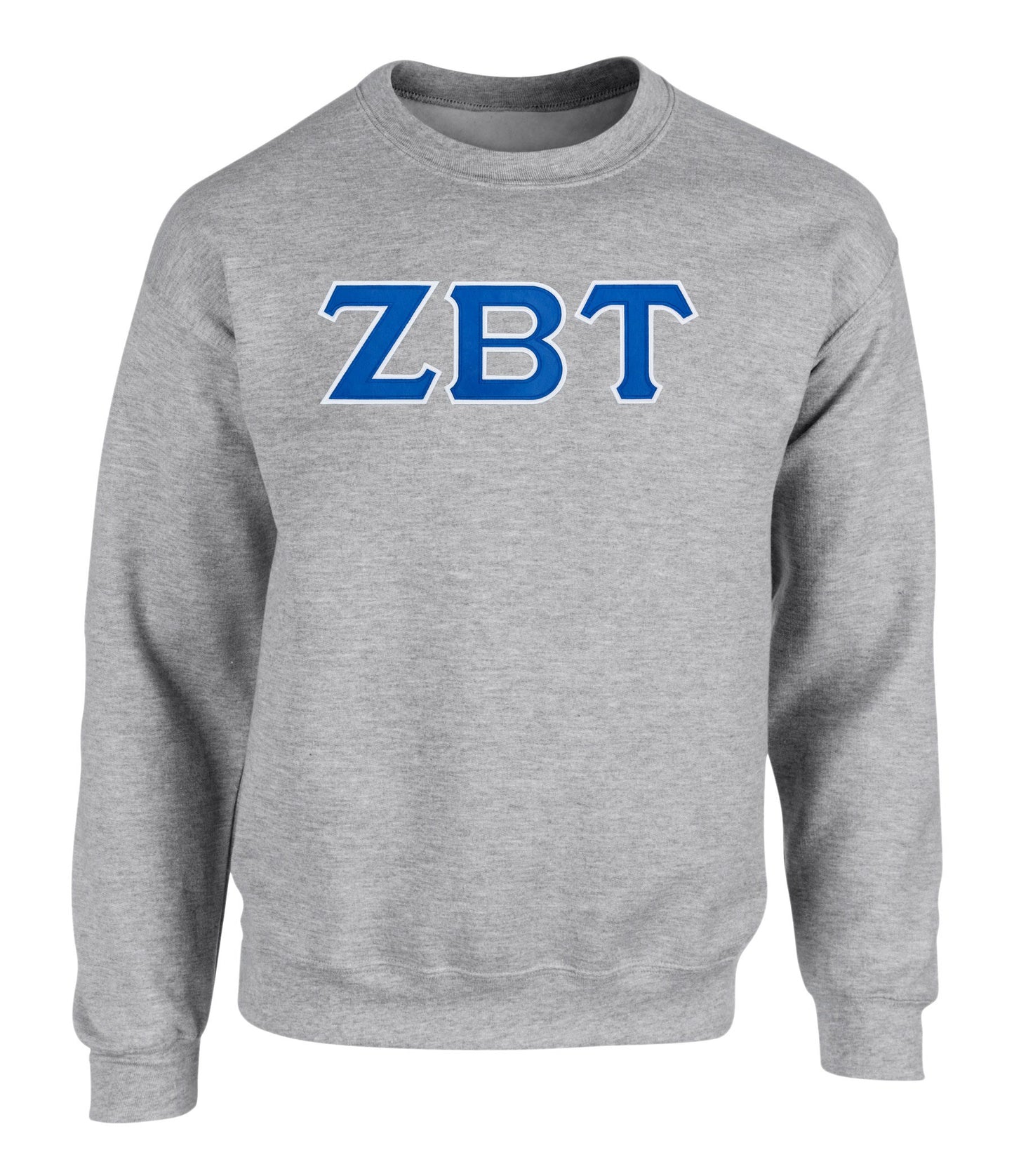 Zeta Beta Tau Twill Letter Crewneck Sweatshirt