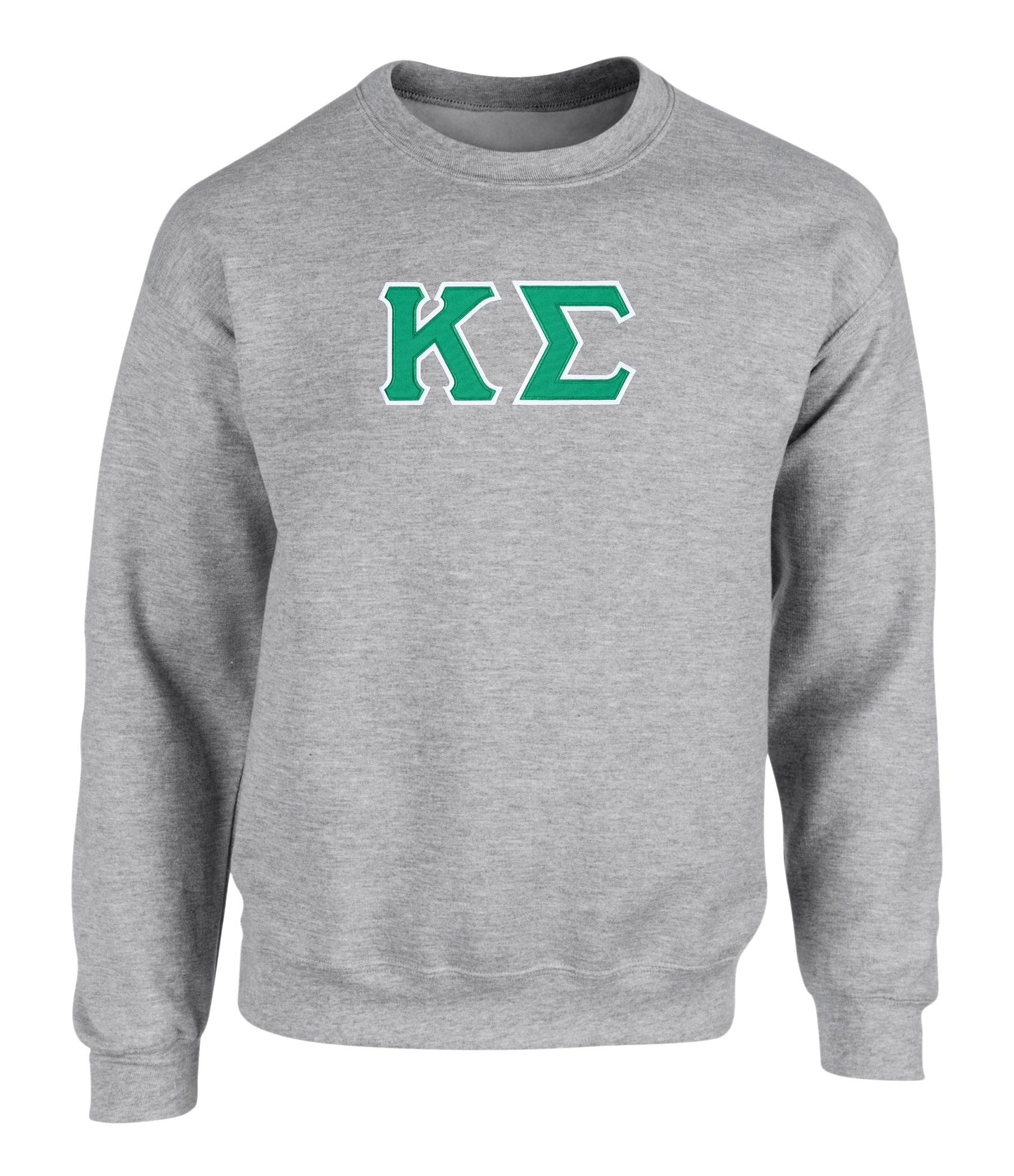 Kappa Sigma Twill Letter Crewneck Sweatshirt