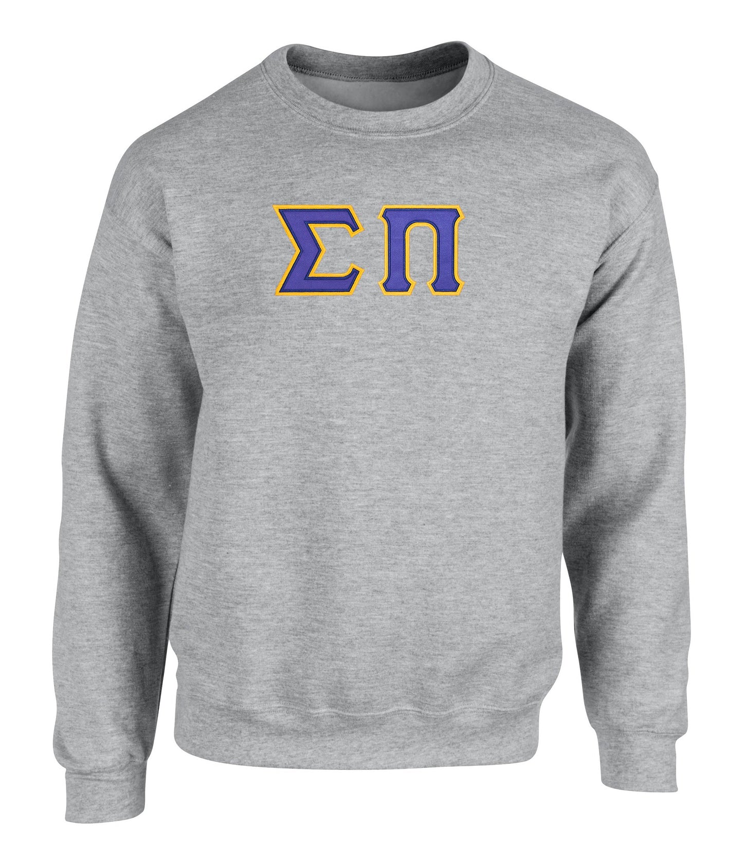 Sigma Pi Twill Letter Crewneck Sweatshirt